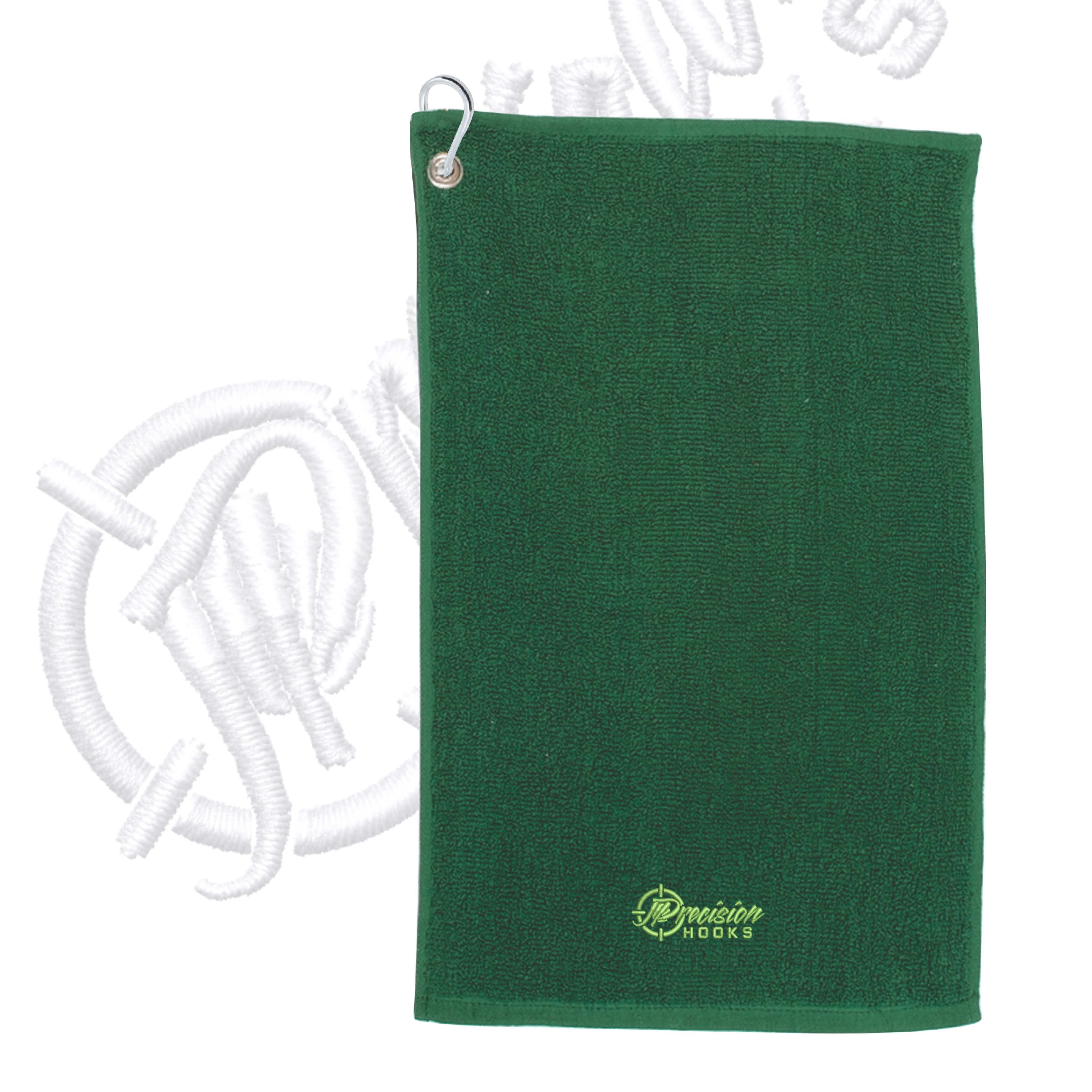 J Precision Flat Carabiner Terry Towel