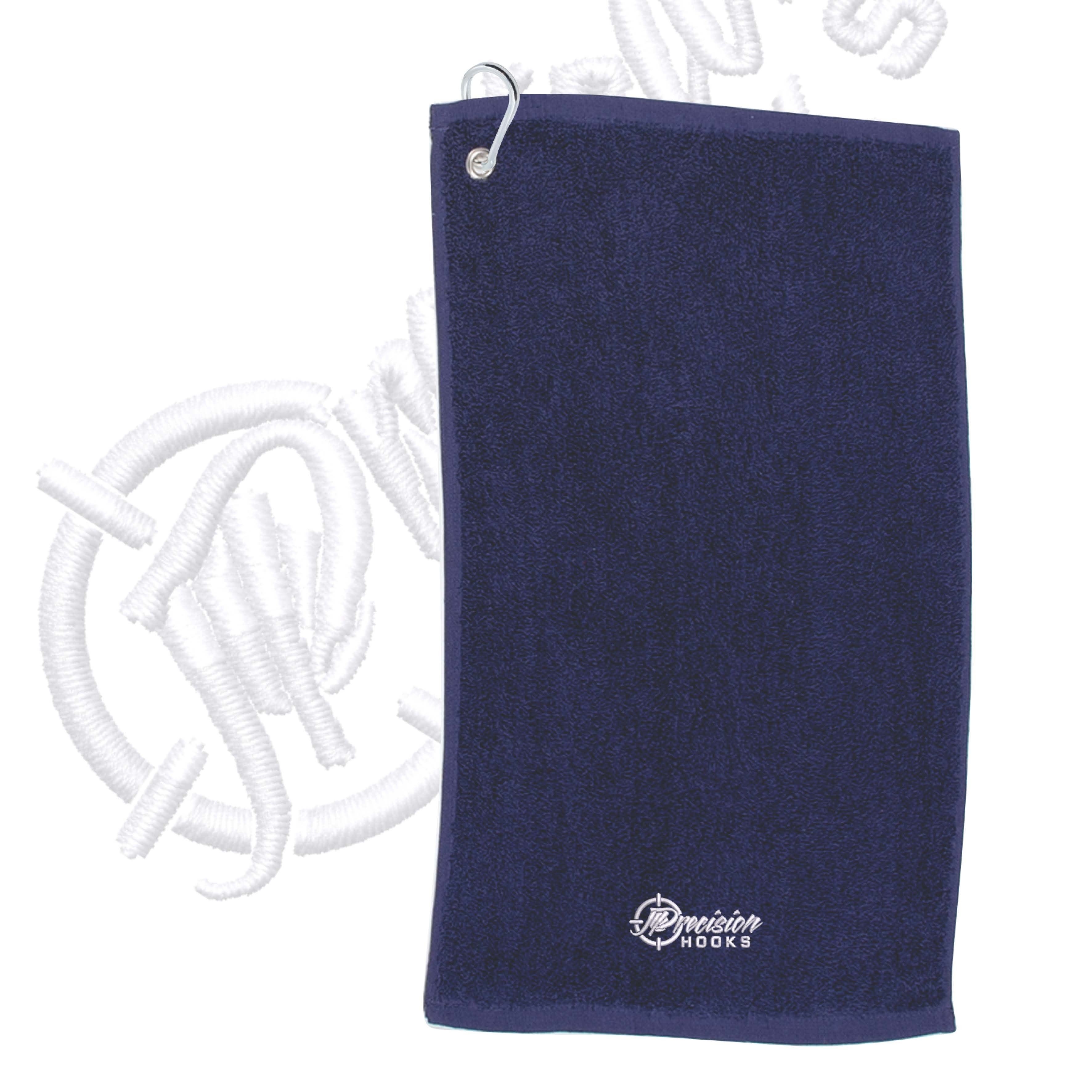J Precision Flat Carabiner Terry Towel