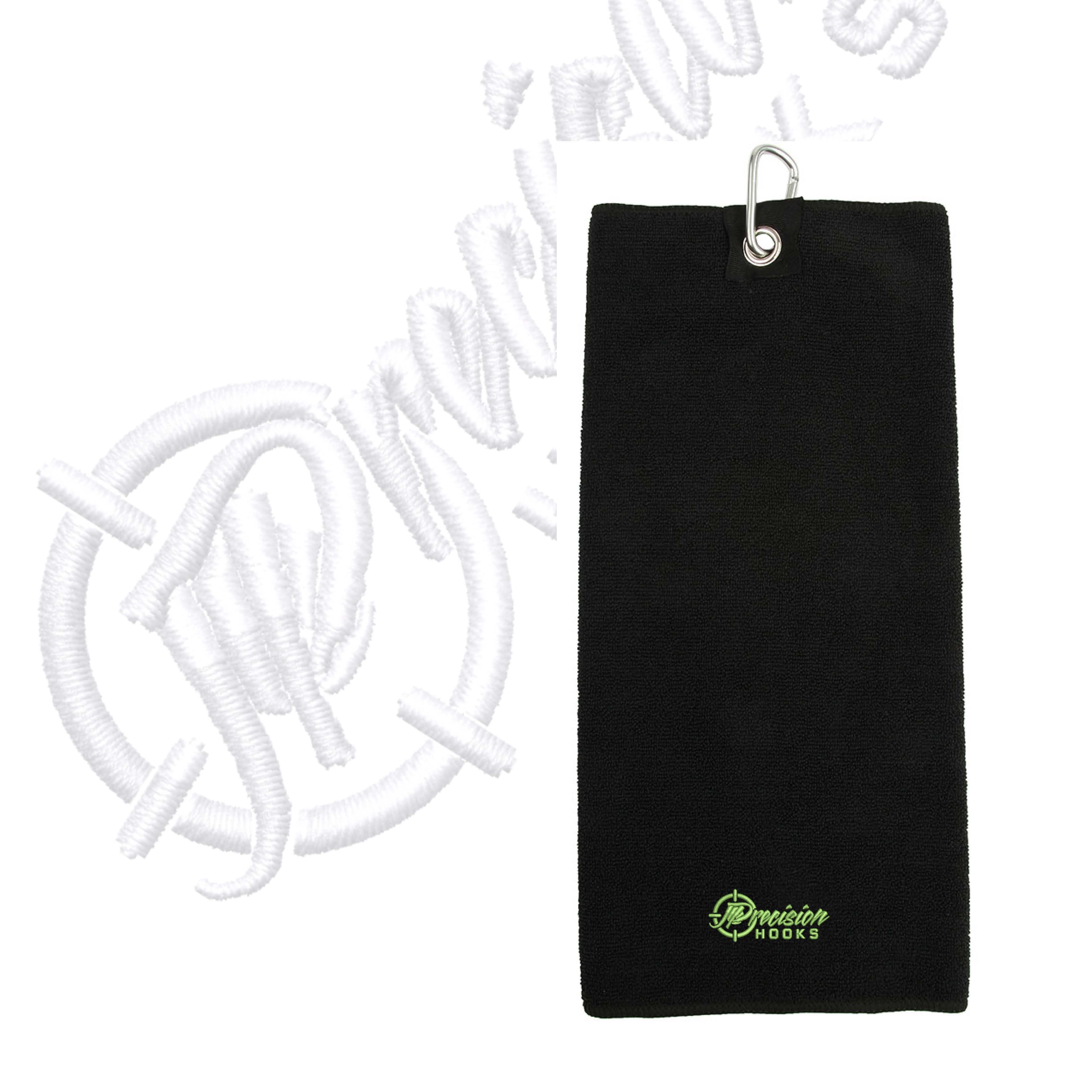 J Precision Folded Carabiner Microfibre Towel