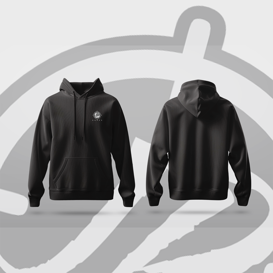 J Precision Minimal Logo Hoody