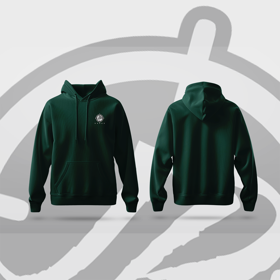 J Precision Minimal Logo Hoody