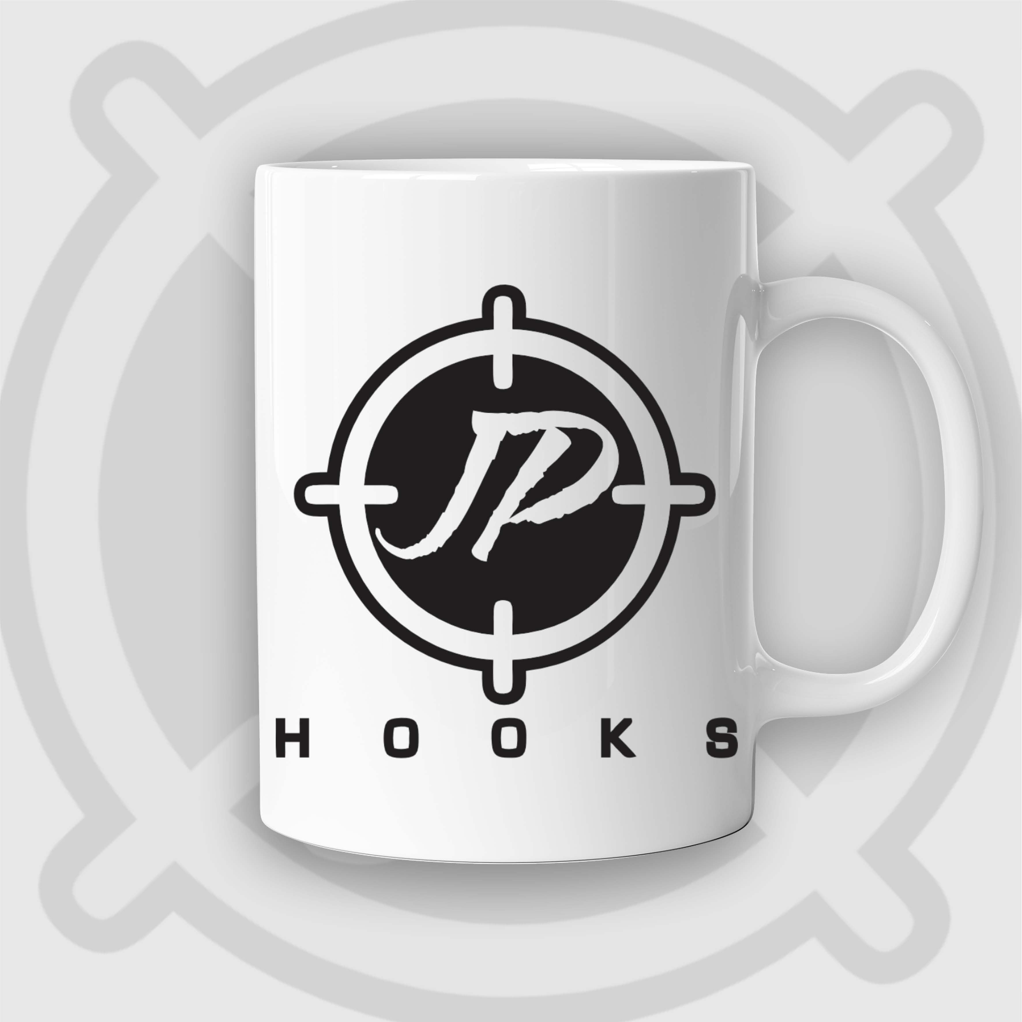 J Precision Ceramic Mug Minimal Logo