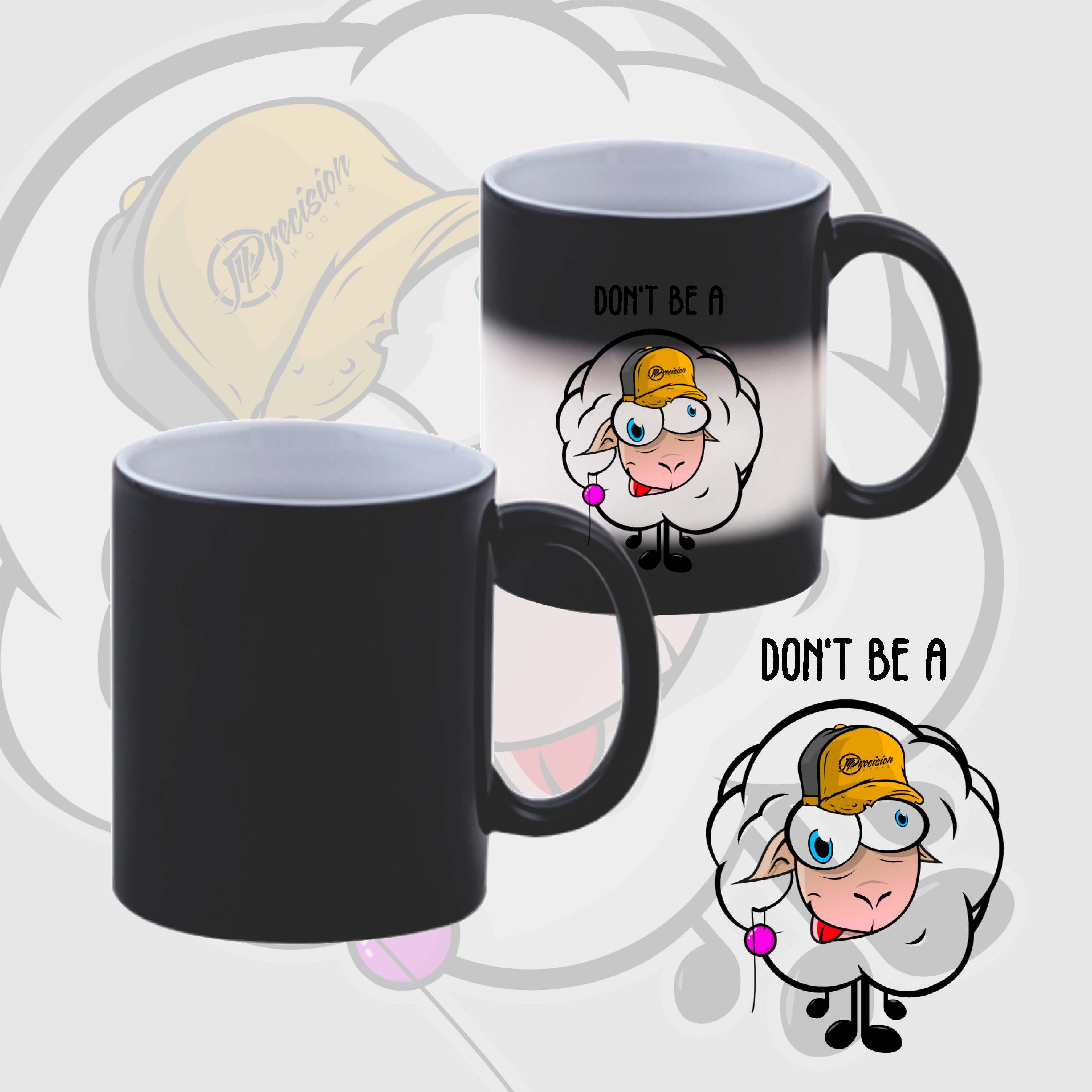 J Precision Colour Changing Mug Sheep