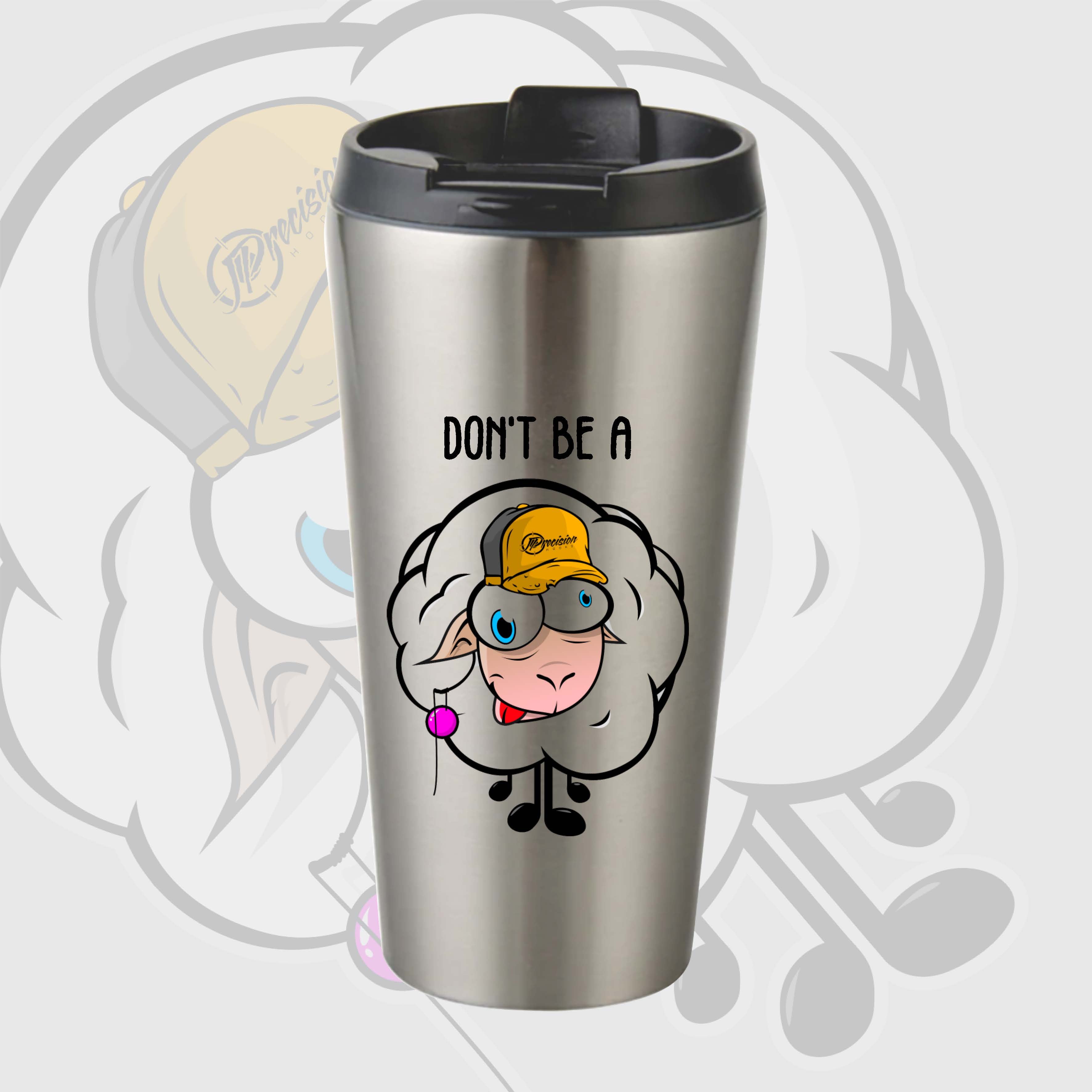 J Precision Travel Mug Sheep