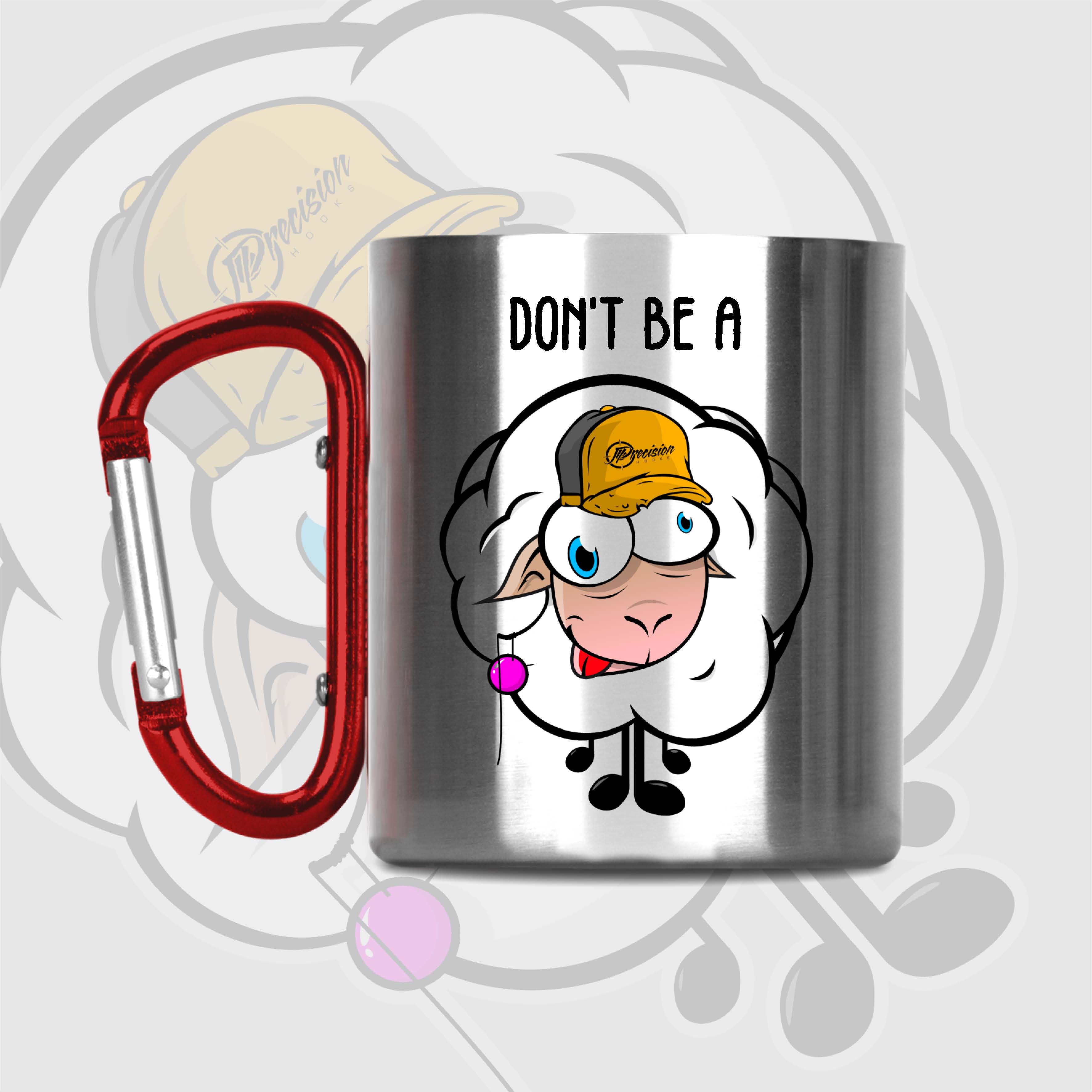 J Precision Metal Carabiner Sheep Mug